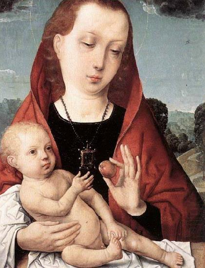 Juan de Flandes Virgin and Child before a Landscape china oil painting image